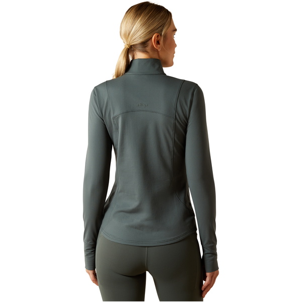 2025 Ariat Womens Gridwork 2.0 1/4 Zip Baselayer 10062295 - Urban Chic